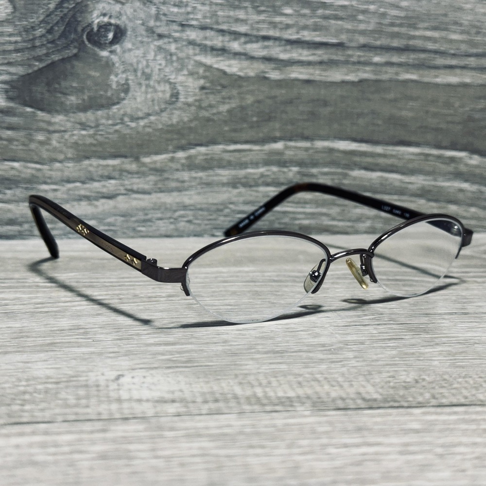Liz‎ Claiborne Eyeglasses Womens Brown Tortoise Oval Frames Only L327 47-18-130